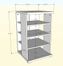Jasper 32 Inch Tall Audio Cabinet - Nexera Furniture - 101012