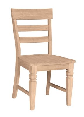 Java Chair with Solid Wood Seat (Set of 2) - C-19P