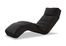 Jet Curved Convertible Lounger in Black - TT-NJA-D2-BK
