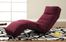 Jet Curved Convertible Lounger in Burgundy - TT-NJA-D2-BY