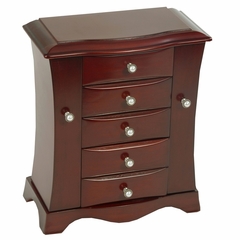 Jewelry Box in Cherry - Bette - Jewelry Boxes by Mele - 0074311