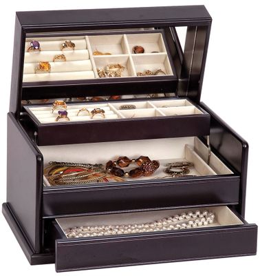 Juliette Wooden Jewelry Box in Java - 00840S13