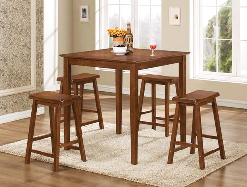 June 1502 5 Piece Pub Set in Walnut - 150292N