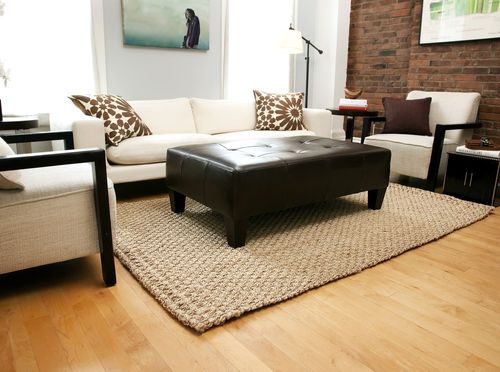 Jute Rug - 3' x 5' - Kilimanjaro Deluxe Hand Braided Jute Area Rug - AMB0305-0035