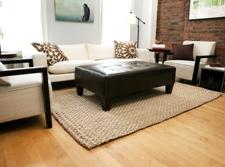 Jute Rug - 3' x 5' - Kilimanjaro Deluxe Hand Braided Jute Area Rug - AMB0305-0035