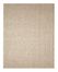 Jute Rug - 3' x 5' - Zatar Ribbed Loop Pile Natural Wool and Jute Area Rug in Ivory / Beige - AMB0308-0035