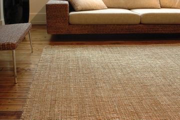 Jute Rug - 5' x 8' - Natural Boucle - AMB0300-0058