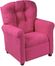 Juvenile Recliner Traditional Racy Pink Microfiber