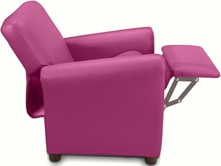 Juvenile Recliner Urban Racy Pink Microfiber