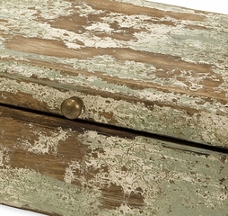 Kanan Wood Boxes In Distressed Painted Finishes (Set of 3) - IMAX - 73018-3