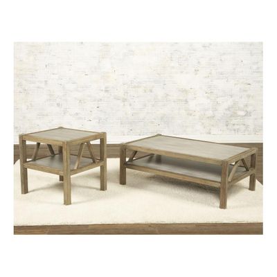 Ketley Rectangular Cocktail and End Table Set - Largo - LARGO-ST-T541-100-120-SET