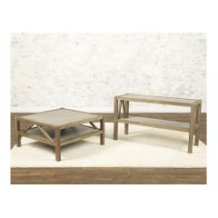 Ketley Square Cocktail and Sofa Table Set - Largo - LARGO-ST-T541-113-130-SET