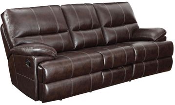 Kevin Transitional Motion Sofa with Drop Down Console and Drawer - 601271