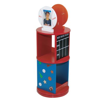Kids Bookcase - All Star Revolving Bookcase - LOD20048