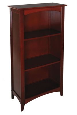 Kids Bookcase - Avalon Tall Bookshelf in Cherry - KidKraft Furniture - 14031