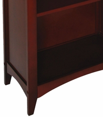 Kids Bookcase - Avalon Tall Bookshelf in Cherry - KidKraft Furniture - 14031