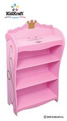 Kids Bookcase - Princess Toddler Bookcase - KidKraft Furniture - 76126