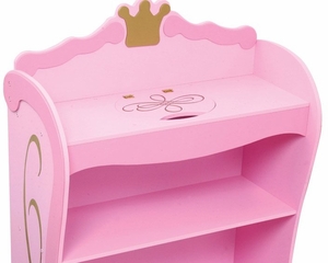 Kids Bookcase - Princess Toddler Bookcase - KidKraft Furniture - 76126