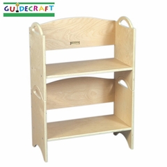 Kids Bookshelf - Stacking Bookshelf in Natural - Guidecraft - G6431