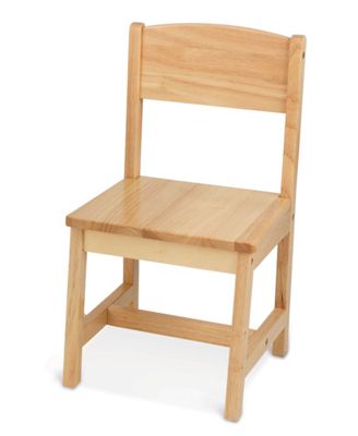 Kids Chair and Seating - Aspen Chair in Natural - KidKraft Furniture - 16118
