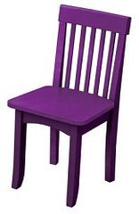 Kids Chair and Seating - Avalon Chair in Grape - KidKraft Furniture - 16617