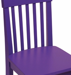 Kids Chair and Seating - Avalon Chair in Grape - KidKraft Furniture - 16617