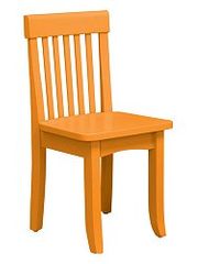 Kids Chair and Seating - Avalon Chair in Tangerine - KidKraft Furniture - 16614