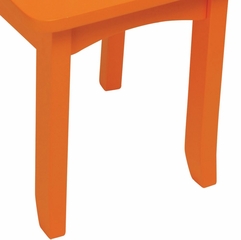 Kids Chair and Seating - Avalon Chair in Tangerine - KidKraft Furniture - 16614