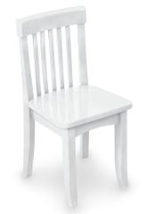 Kids Chair and Seating - Avalon Chair in White - KidKraft Furniture - 16601
