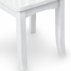 Kids Chair and Seating - Avalon Chair in White - KidKraft Furniture - 16601