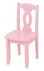 Kids Chair and Seating - Brighton Chair in Pink - KidKraft Furniture - 16704
