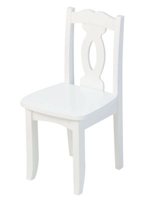 Kids Chair and Seating - Brighton Chair in White - KidKraft Furniture - 16701