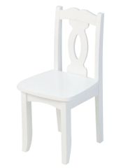 Kids Chair and Seating - Brighton Chair in White - KidKraft Furniture - 16701