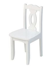 Kids Chair and Seating - Brighton Chair in White - KidKraft Furniture - 16701