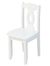 Kids Chair and Seating - Brighton Chair in White - KidKraft Furniture - 16701