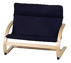 Kids Couch - Kiddie Couch in Blue - Guidecraft - G6407