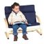 Kids Couch - Kiddie Couch in Blue - Guidecraft - G6407