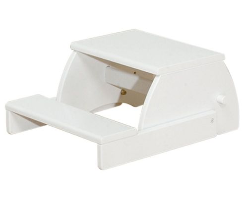 Kids Step Stool - Flip Stool in White - KidKraft Furniture - 15301