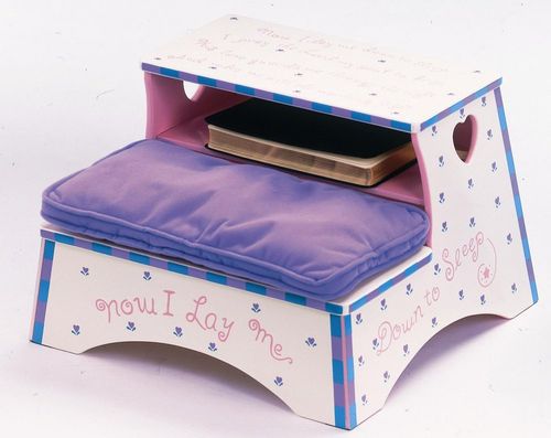 Kids Step Stool - Girl Prayer Stool - OSS30011