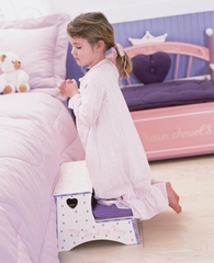 Kids Step Stool - Girl Prayer Stool - OSS30011