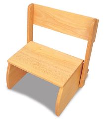 Kids Step Stool - Large Flip Stool in Natural - KidKraft Furniture - 15821