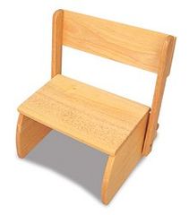 Kids Step Stool - Large Flip Stool in Natural - KidKraft Furniture - 15821