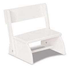 Kids Step Stool - Large Flip Stool in White - KidKraft Furniture - 15801