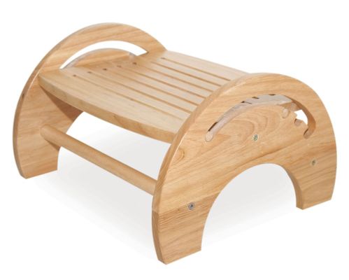 Kids Step Stool - Nursing Stool in Natural - KidKraft Furniture - 15121