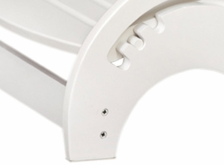 Kids Step Stool - Nursing Stool in White - KidKraft Furniture - 15101