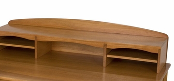 Kids Table and Chair Set - Avalon Desk with Hutch in Honey - KidKraft Furniture - 26706