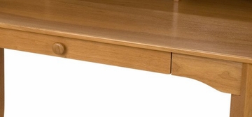 Kids Table and Chair Set - Avalon Desk with Hutch in Honey - KidKraft Furniture - 26706
