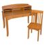 Kids Table and Chair Set - Avalon Desk with Hutch in Honey - KidKraft Furniture - 26706