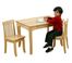 Kids Table and Chair Set - Avalon Table and 2 Chair Set in Natural - KidKraft Furniture - 26621