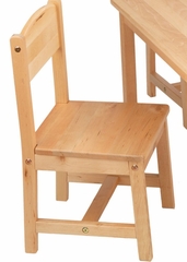 Kids Table and Chair Set - Farmhouse Table and Four Chairs - KidKraft Furniture - 21421